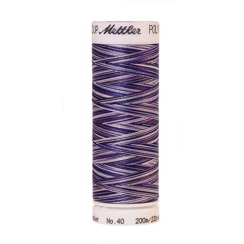 9921 - Violet Hues Poly Sheen Multi Thread